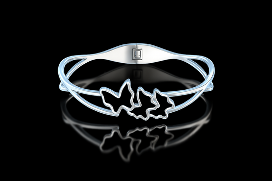 EJ638014 – Sterling Silver Butterfly Bracelet 🦋